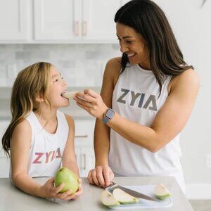 Zyia Girls White Mirage Tank